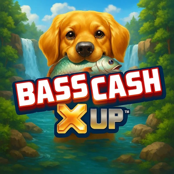 Bass Cash X UP logo – Slots by Alchemy Gaming at Winnita casino