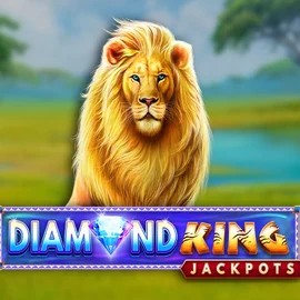 Official Jackpots logo: Diamond King Jackpots by SpinPlay Games at Winnita casino