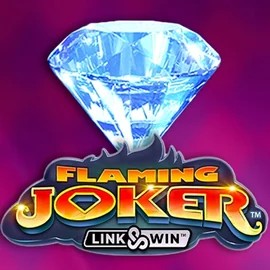Flaming Joker Link and Win logo by Barstruck at Winnita casino