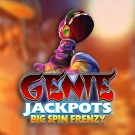 Genie Jackpots: Big Spin Frenzy slot visual from Blueprint Gaming available on winnitacasinoo.eu