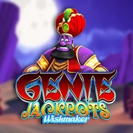 Genie Jackpots Wishmaker slot logo by Blueprint Gaming at Winnita casino