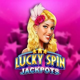 Lucky Spin Jackpots online game logo by Novomatic on winnitacasinoo.eu