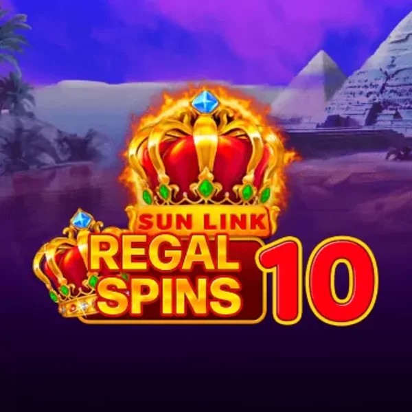 Regal Spins 10 logo by PatePlay Winnita casino
