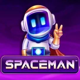 Spaceman online game logo by Pragmatic Play on winnitacasinoo.eu
