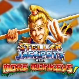 Stellar Jackpots with More Monkeys logo – Jackpots by Lightning Box Game at Winnita casino