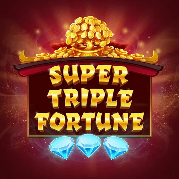 Super Triple Fortune slot logo by Greentube at Winnita casino